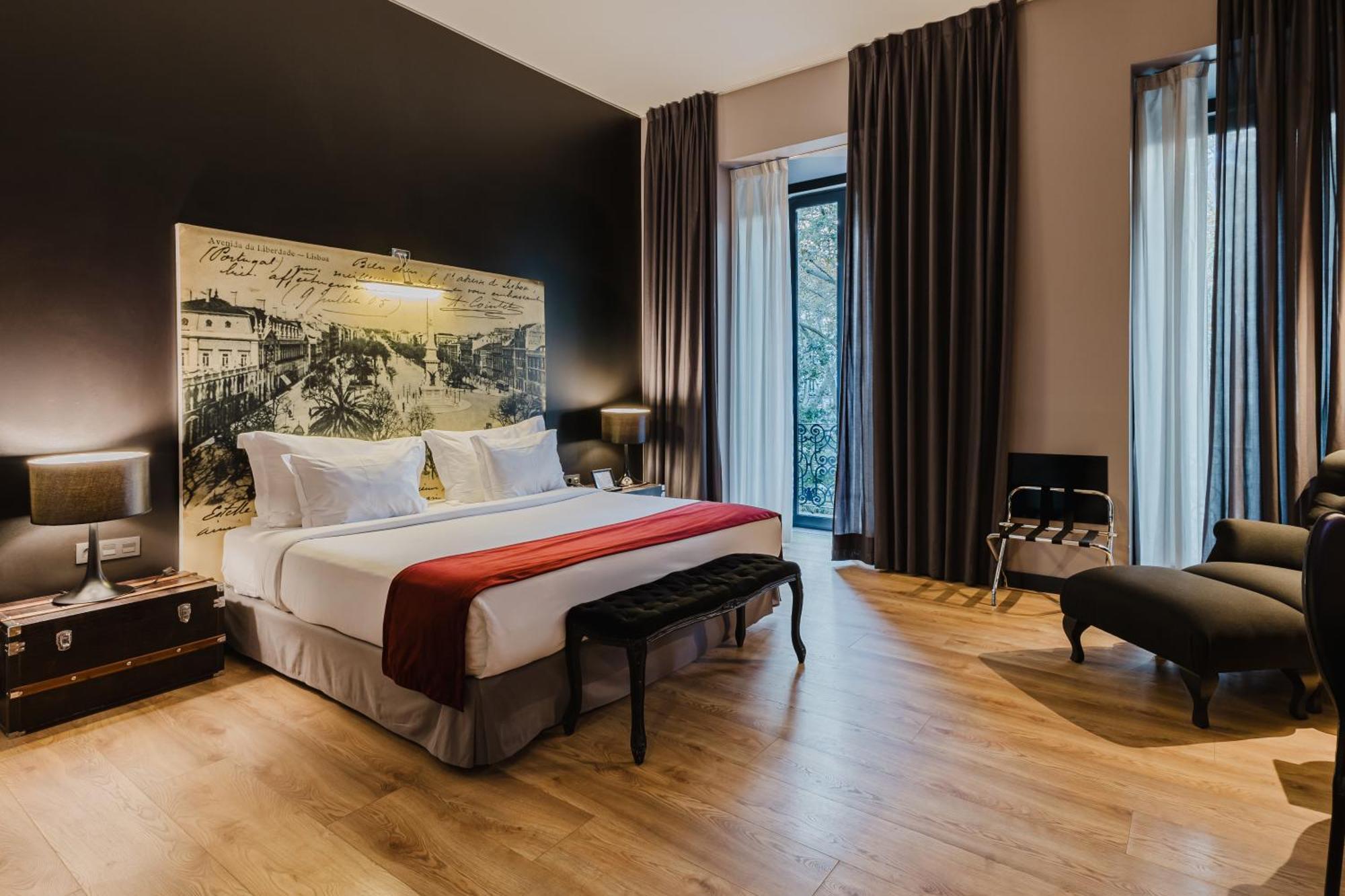 138 Liberdade Hotel Lisboa Kültér fotó Deluxe Room